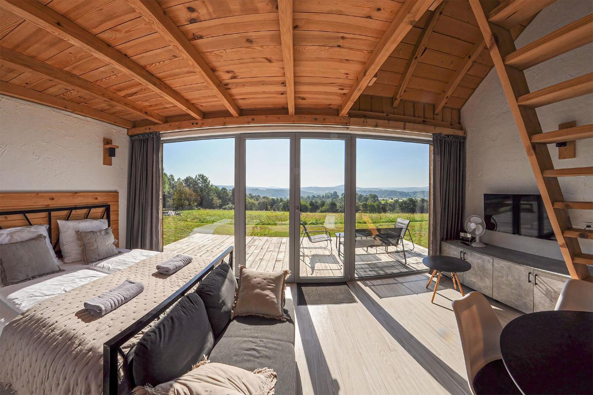Villa Widokowe Stodoly Bieszczady Lesko Exterior foto