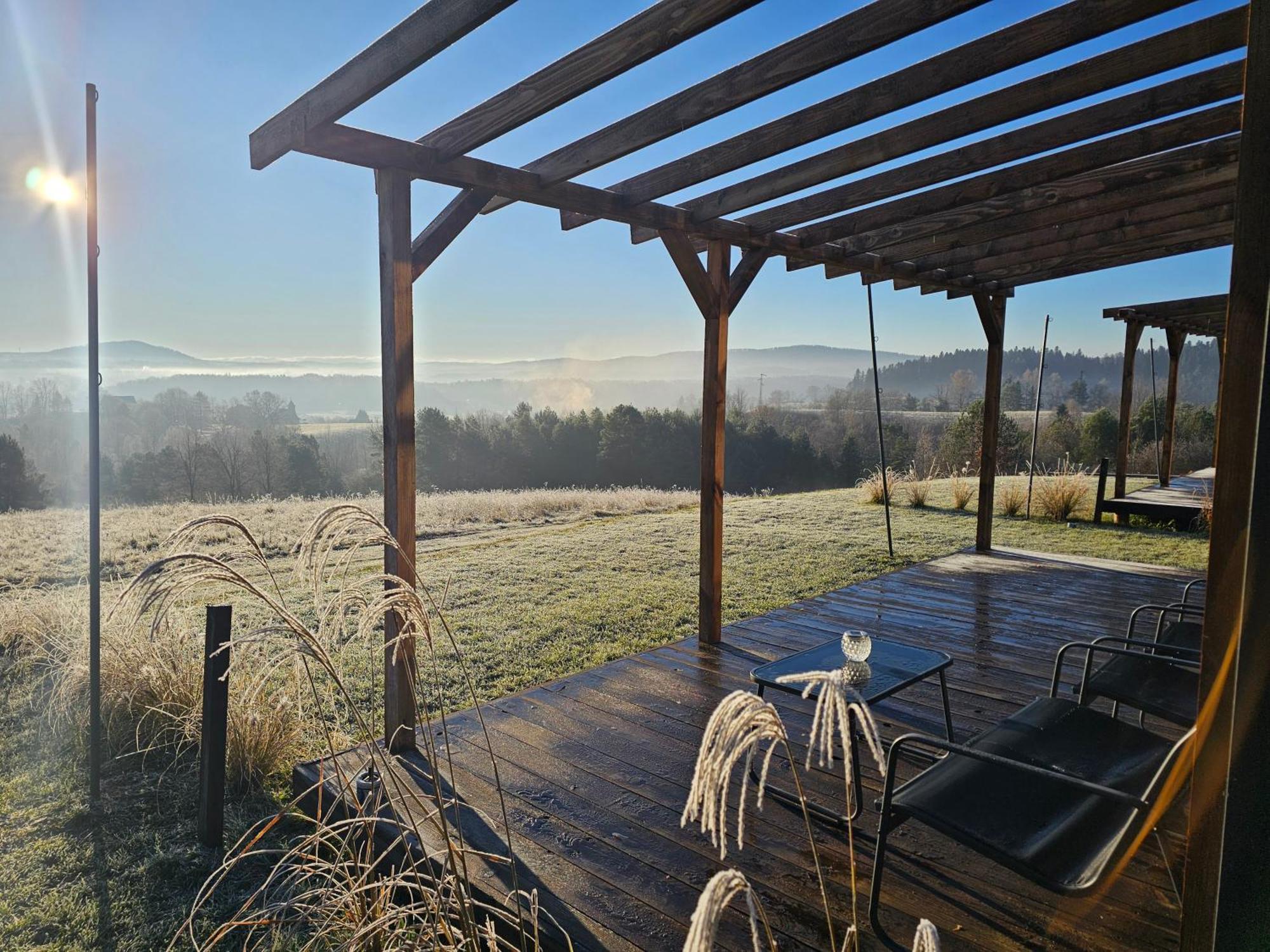 Villa Widokowe Stodoly Bieszczady Lesko Exterior foto